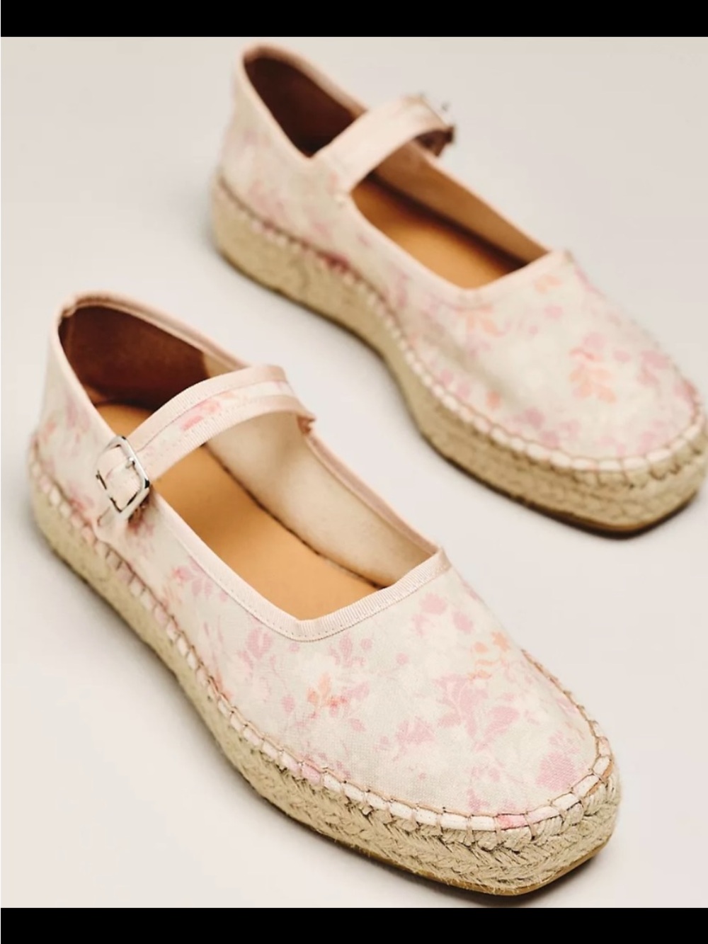 Maeve Mary Jane Espadrille Flats.